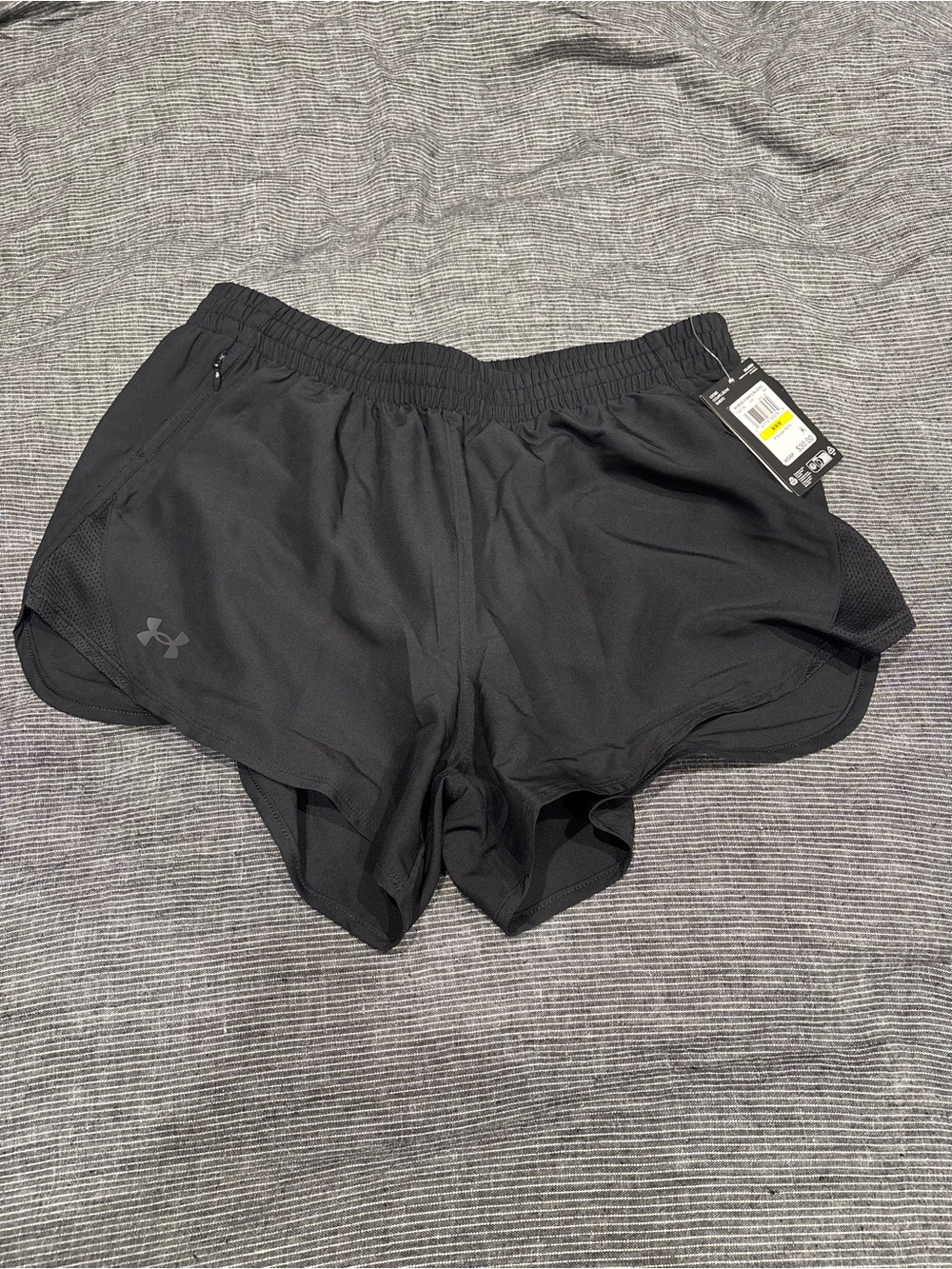 Soffe Black Women's Athletic Running Shorts